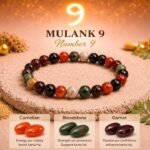 Mulank 9 Healing Bracelet – Carnelian, Bloodstone & Garnet Beads - Image 2