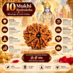 10 Mukhi Rudraksha – Sacred Spiritual Bead for Peace, Positivity & Protection - Image 4