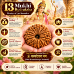 13 Mukhi Rudraksha – Sacred Spiritual Bead for Attraction, Confidence & Fulfilment - Image 5