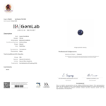 Blue Sapphire 6.5 MM - 1.03 Carats - Image 2