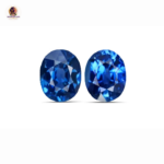 Blue Sapphire Pair - 0.87 Carats