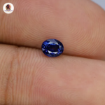 Deep Blue Sapphire (Heated) - 0.42 Carats - Image 2
