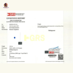 Royal Blue Sapphire (Heated) - 1.02 Carats - Image 3
