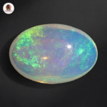 White Opal With Fire - 4.43 Carats