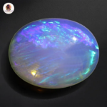 White Opal With Fire - 6.34 Carats