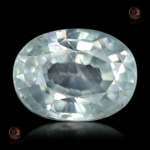 White Zircon 7×5 MM – 1.60 Carats